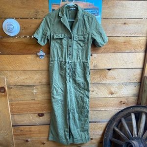 Army Green Jumpsuit
